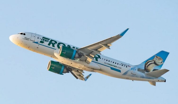 Frontier Airlines flight